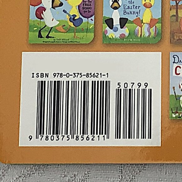 Duck and Goose 1 2 3 Board Book by Tad Hills and Commonwealth Stuffed Toy Duck - Picture 7 of 16